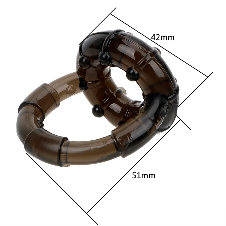 Japan Manga Shock Screw Sleeves Enovart Giddy Spring Penis Ring Collar Cock