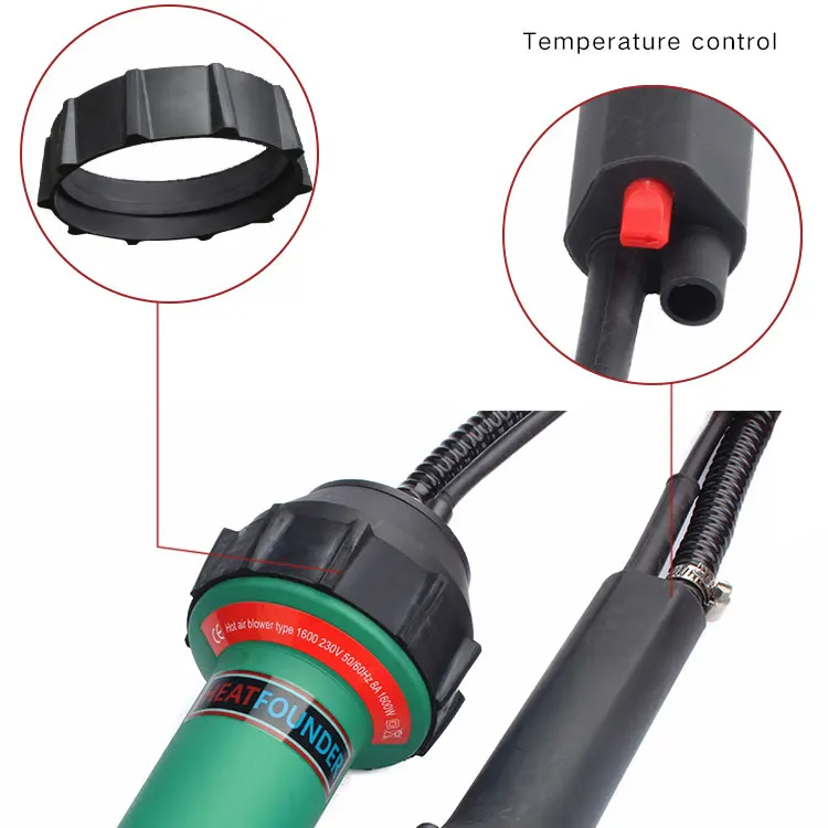 100V 230W Digital Heat Gun For Remove Old Wallpaper