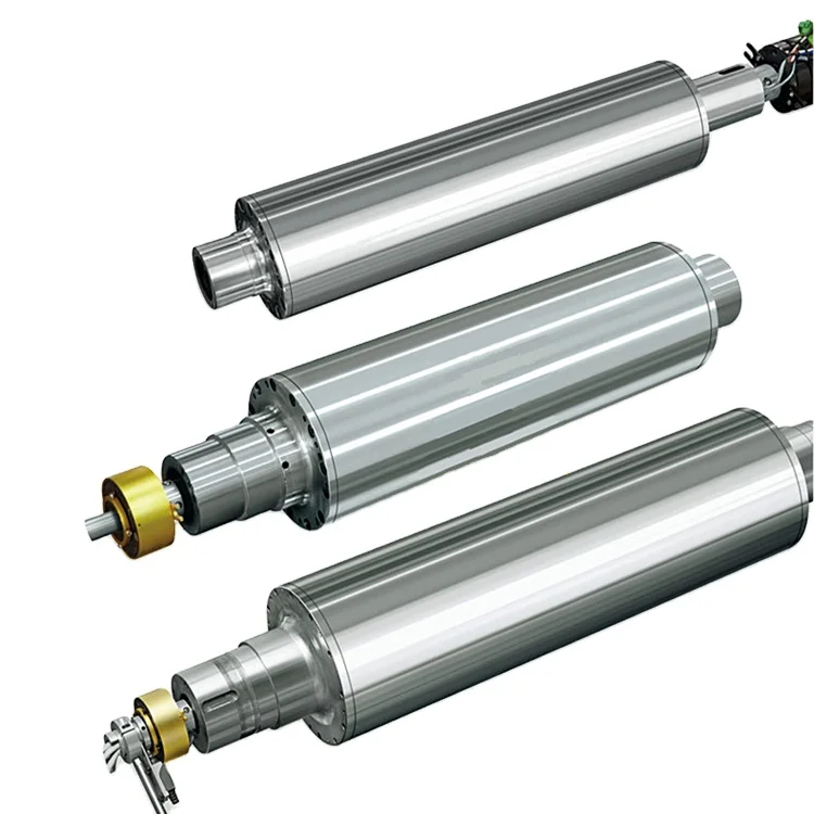 Customized Chrome Mirror Roller  Mirror Polishing Roller for Flexo Printing Machine