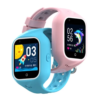 4G Kids Sports Watch Gps tracker Watch for Kids with SOS Button for Emergency Help Real Time Monitor Kids Track DF60