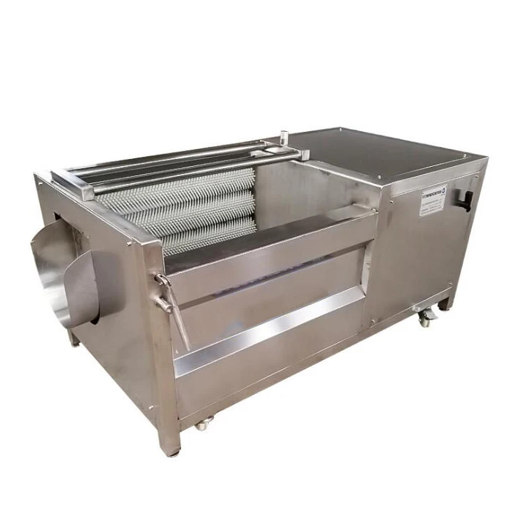 Hot Sale Small Industry Onion Peeling Machine Brush Cleaning Vegetable Processing Machines Fruit Vegetable Peeling Machine Sale