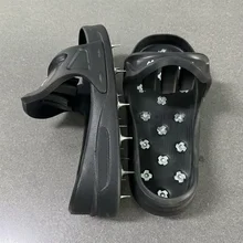 Innovative Spike Shoes for Epoxy Floors With Self Leveling Feature and Durable Rubber Material