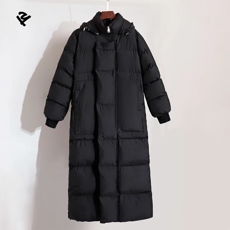 TWT0021 piumino lungo da donna abbigliamento invernale per donna