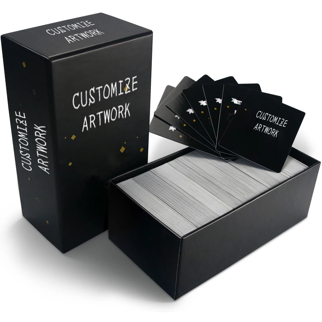 Manufacturing Question Cards Quiz Game Card Custom Printed Family Conversation Educational Trivia Card Game in Customizable