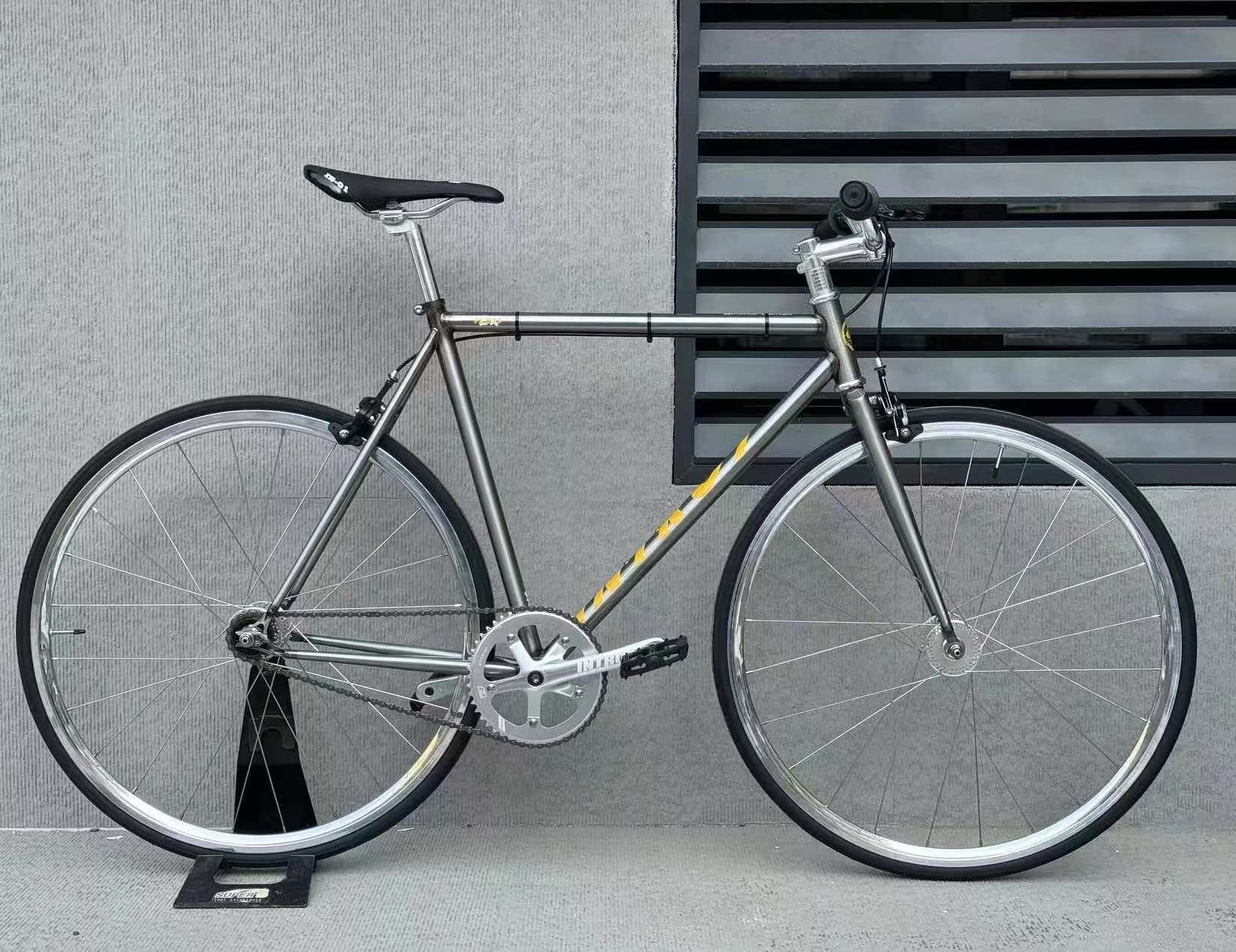 FS-01S INTRO7 V-Brake Aluminum Alloy Rim Strong Single Speed Rear 
