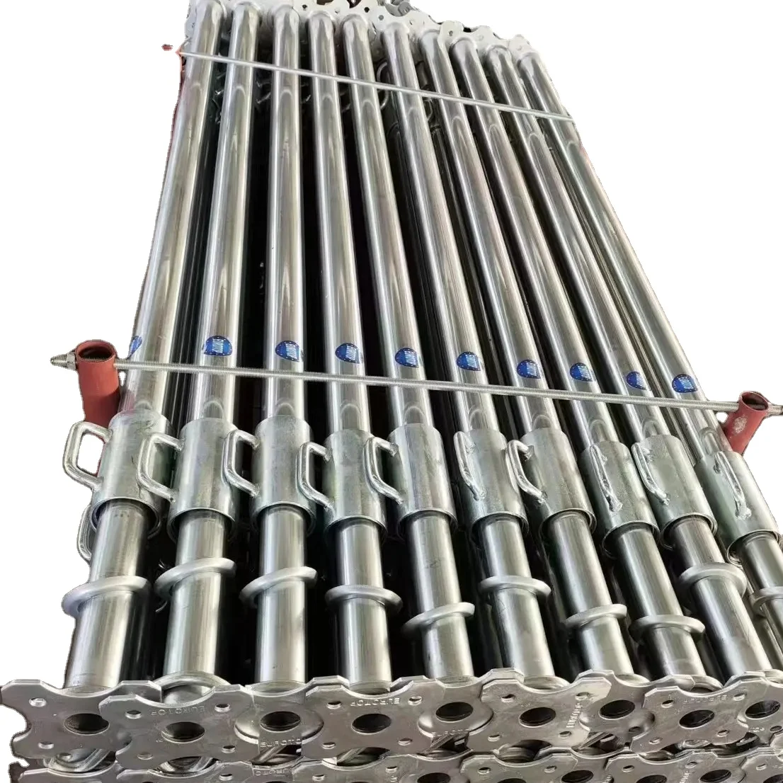Hebei Factory Galvanized and Painted Adjustable Steel Props Scaffolding for Construction Use