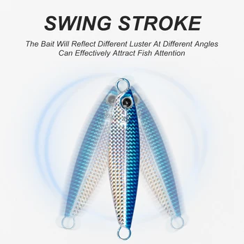J102 7g 10g 15g 20g 25g 30g 40g Handmade Small Bait Game Micro Jig Lures TEASER Fishing Metal Jig Fish Lure – Metal Jig – view 4