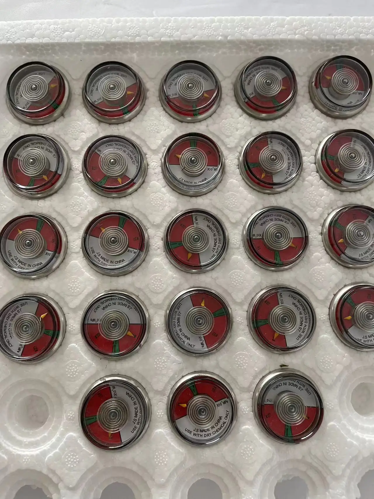 Korean Style Bourdon Tube Pressure Gauge China Manufacturer Fire