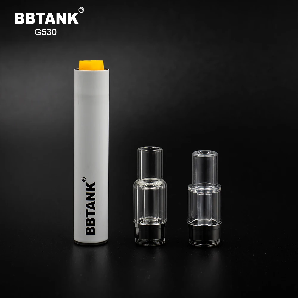 350 мАч полностью стеклянная одновременная электронная сигарета BBtank G530 cbd испаритель с керамическим нагревателем