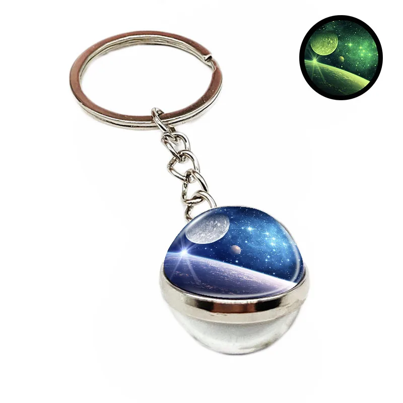 Solar System Planets 3d Keychain - Milky Way Nebula