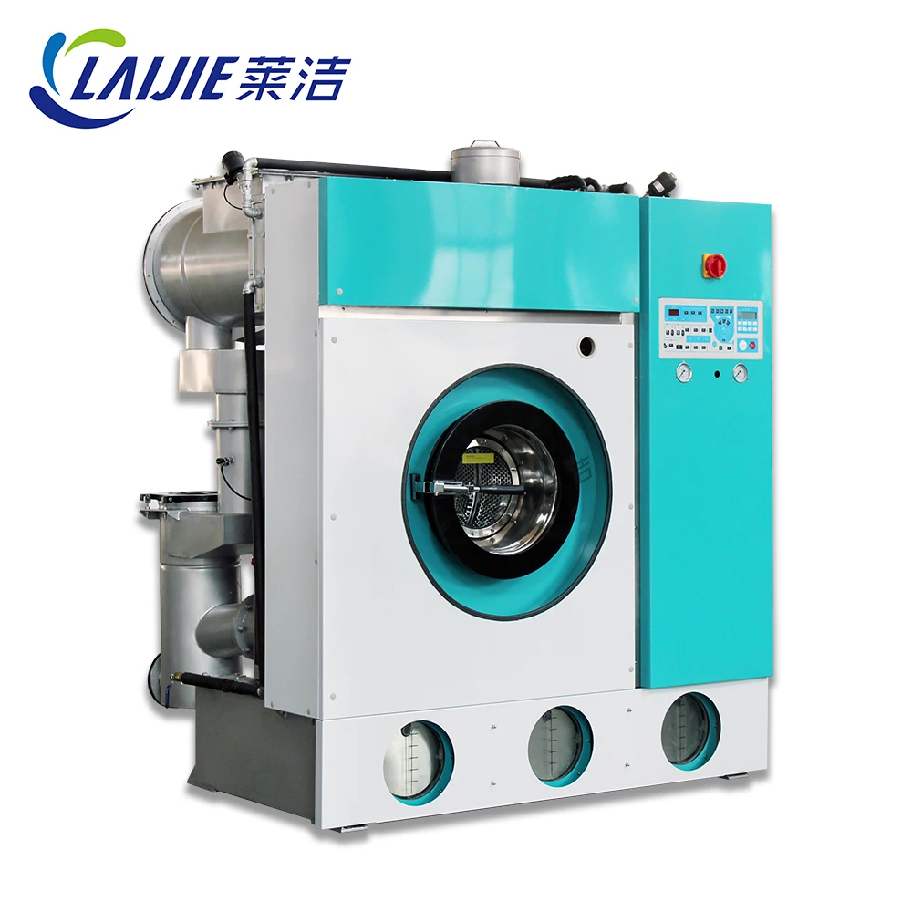 12kg Capacity and Perchloroethylene Solvent Type Perc Dry Cleaning Machine