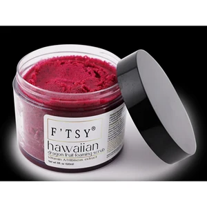 Wholesale Private Label Passion Fruit Pre-Shave Scrub Natural Organic Exfolianting Whitening Moisturizing Whipped Fruit Scrub