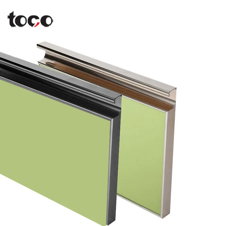 Toco Golden Profiles Kitchens Hidden Drawer Cupboard Metal Gold Kitchen Cabinet Handles