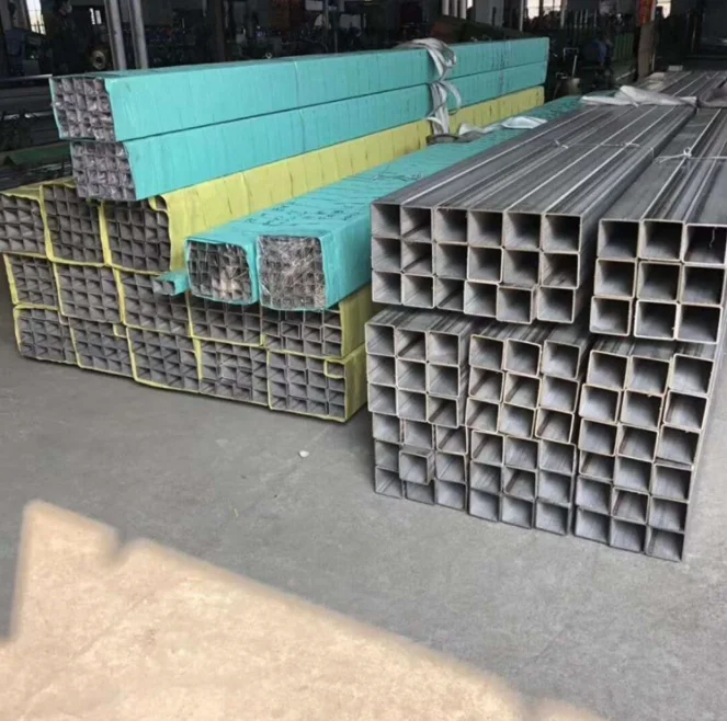 Construction application 440 stainless steel square pipe