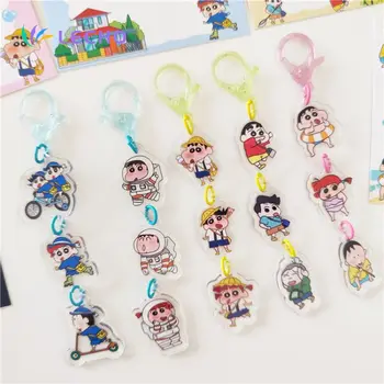 Custom cute anime game cartoon Keychain Printed Acrylic Charms Keychain Custom Acrylic Charms with pendants