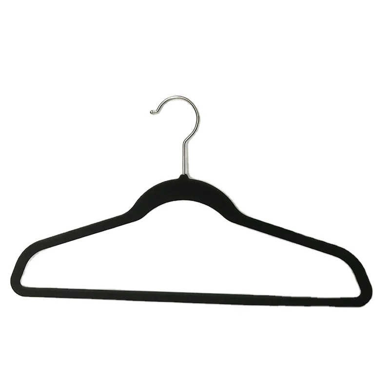 Standing Black Velvet Coat Hangers Wholesale Buy Velvet Hangers,Coat