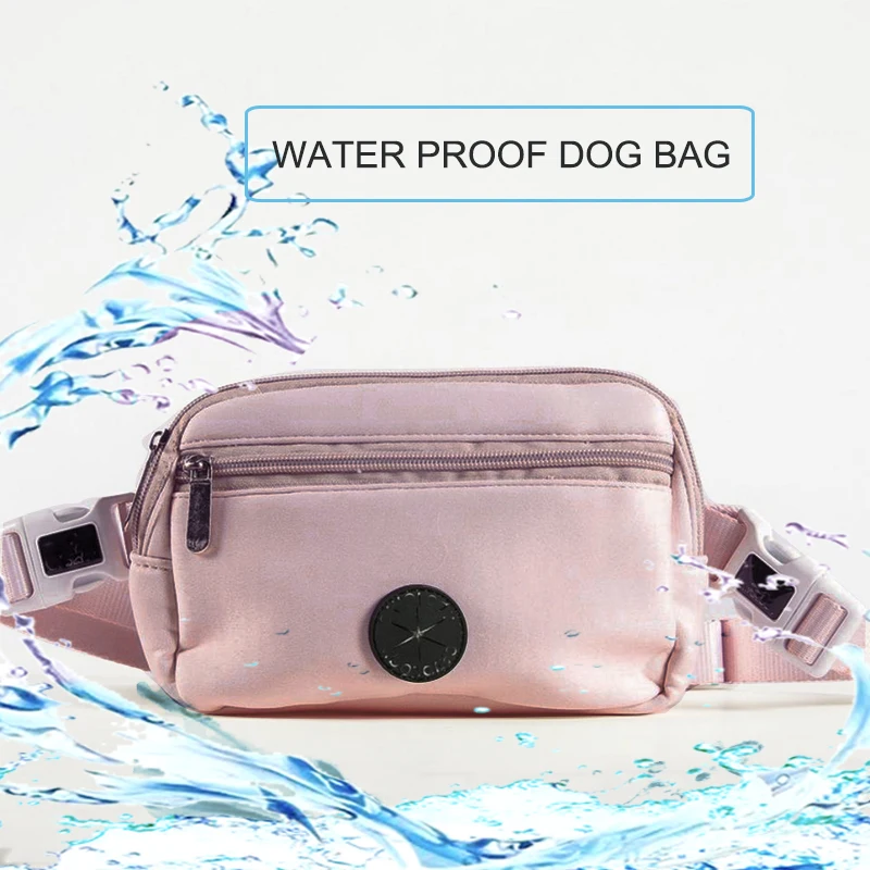 Waterproof Designer Crossbody Fanny Pack Pet Belt Bum Waist Bag Dog Mom