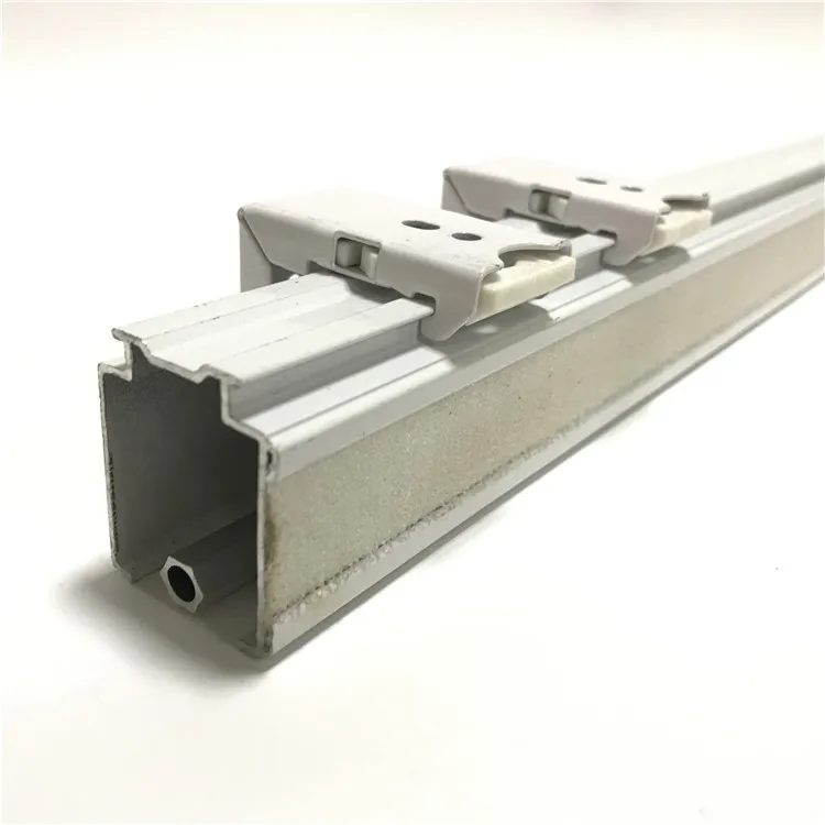 Custom Aluminum Curtain Track for Window and Balcony Aluminum Profile