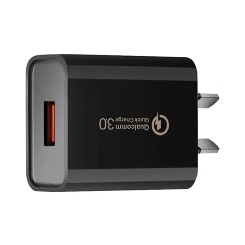 Сетевое зарядное устройство USB Quick Charge 3 0 18 Вт 5 В А блок быстрой зарядки QC совместим с мобильными телефонами