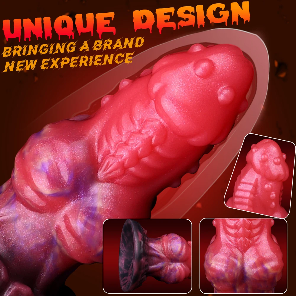 NNSX Butt Plug Anal Massager Ass Insertion Toy Anal Monster Giant Dick Male  Female Butt Plug Silicone Adult Products Wholesale