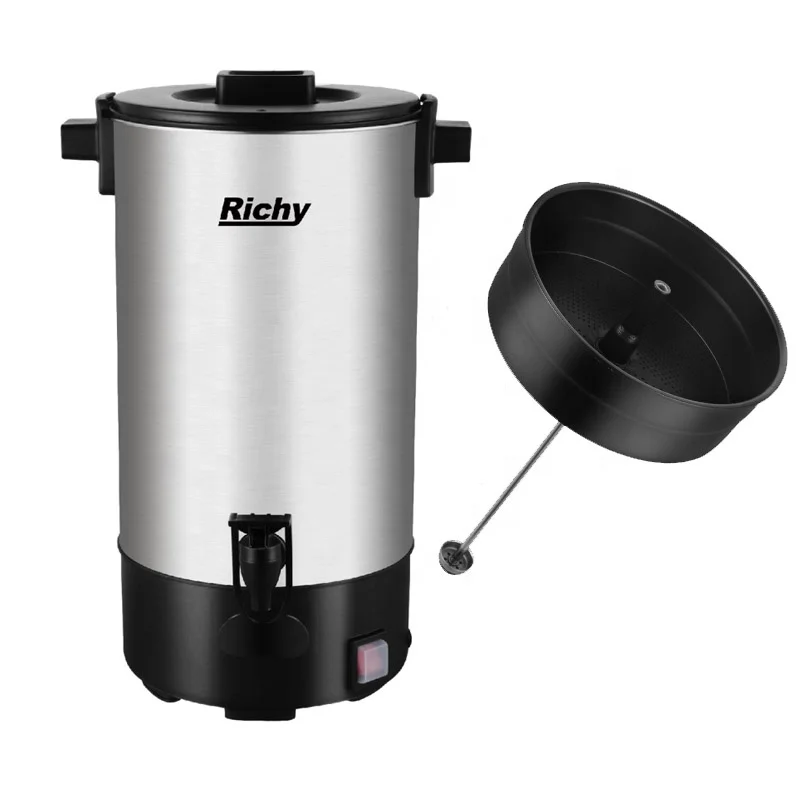 Richy 4.5L portable coffee percolator electric coffee urn  home appliance