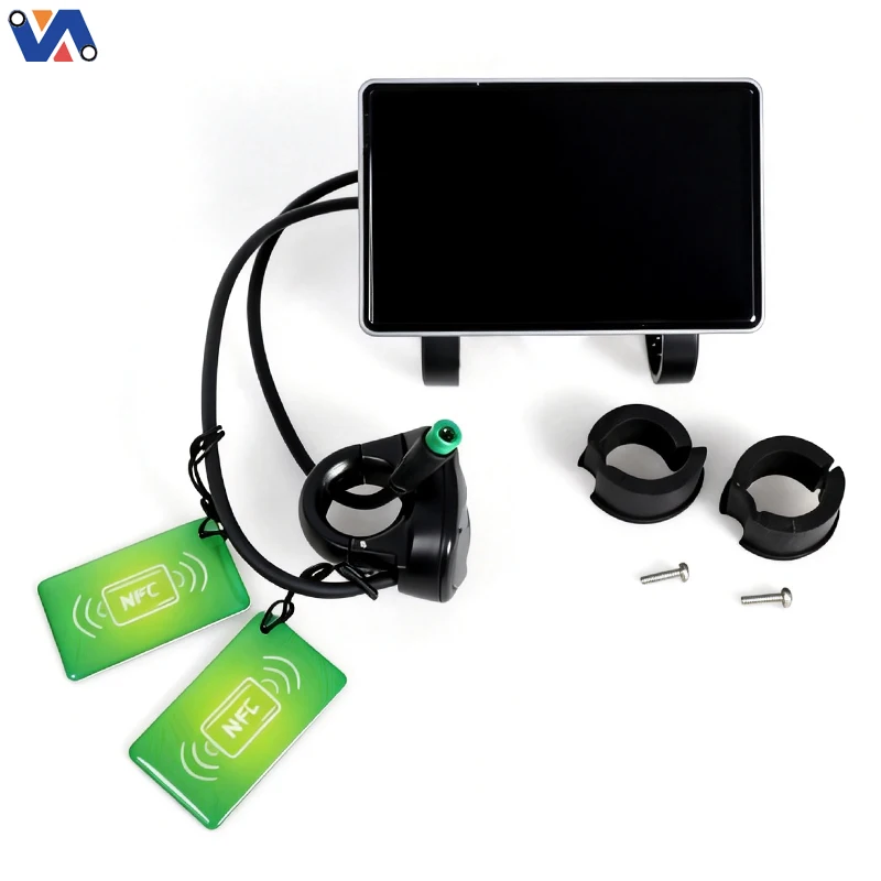 صورة جديدة OUXI GT2000 شاشة LCD 48 فولت - الولايات المتحدة لقطع غيار الدراجة الكهربائية للطرق الوعرة، إكسسوارات دراجة كهربائية جبلية للدراجات الترابية