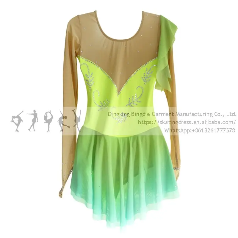 slim fit dress slacks Solitaire Soft Ruched Skating Dress