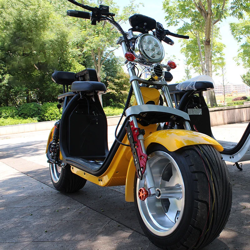 Двухколесный скутер/электрические скутеры для взрослых с большим колесом и аккумулятором 12 Ач 60-80