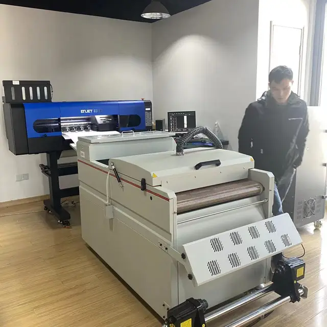 60cm 2 head I3200 DTF Printer T-shirt Printing Machine automatic hot sell enjet transfer DTF Printer