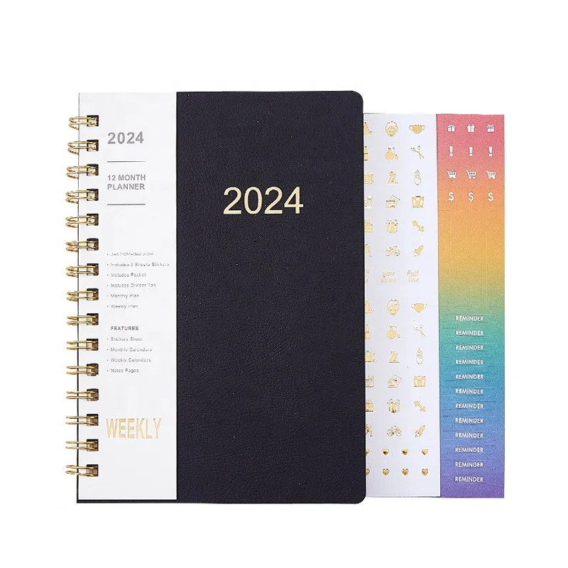 wholesalers planner 2024 spiral daily journal