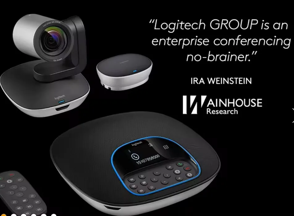 CC3500E Logitech Group Video Conferencing System - HD 1080 Webcam