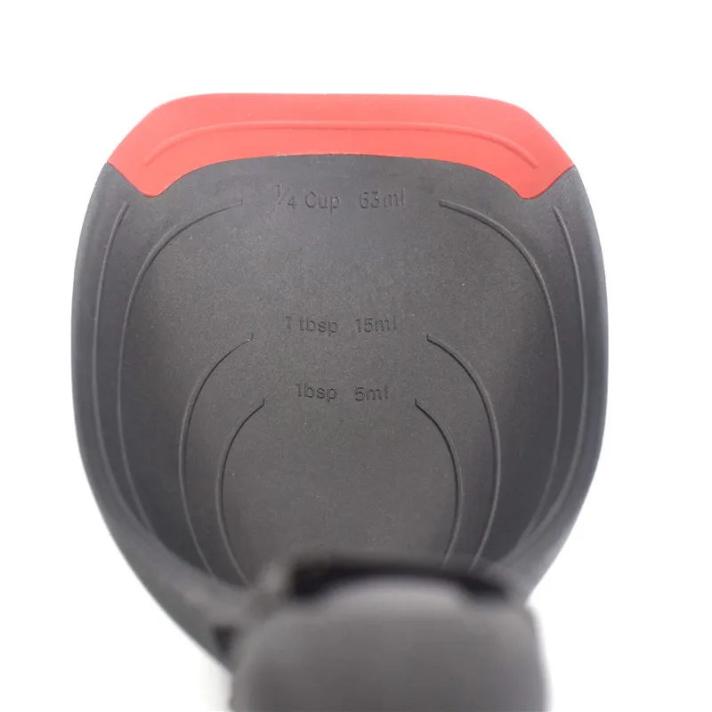 360 Degree Rotation Non-scratching Pan Large Silicone Soup Ladle Spoon Silicone Ladle for Cooking or Serving Big Batches of Soup