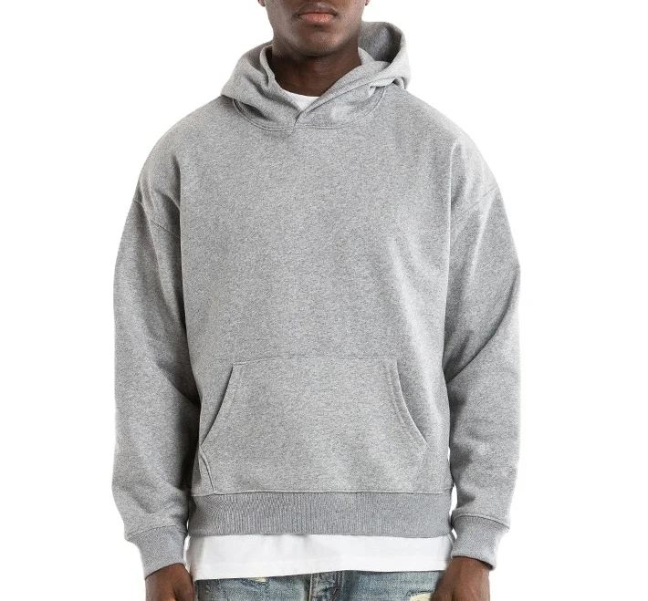 oversized drop shoulder hoodie