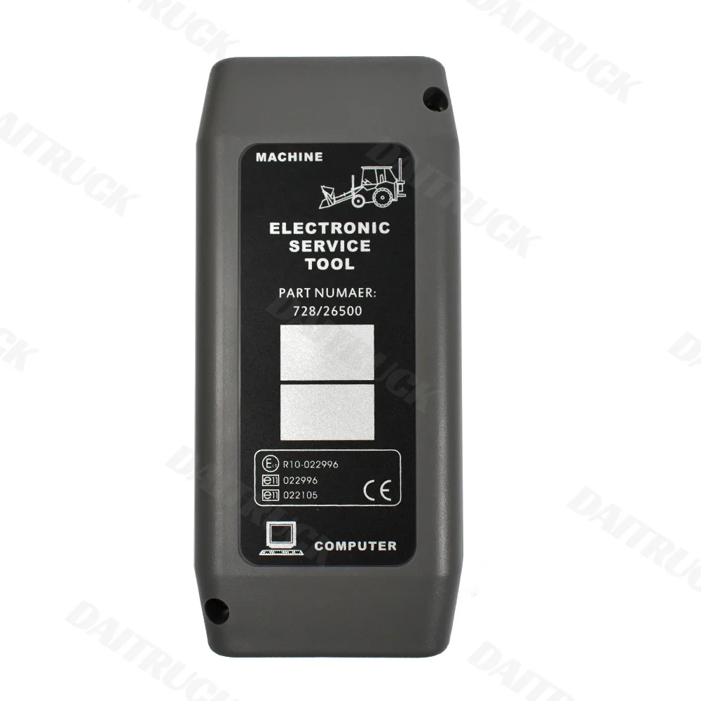 For JCB Electronic Service Tool Interface Wtih 9Pin and 6Pin Cable for JCB Machinery Auto Excavator Diagnosis Scanner