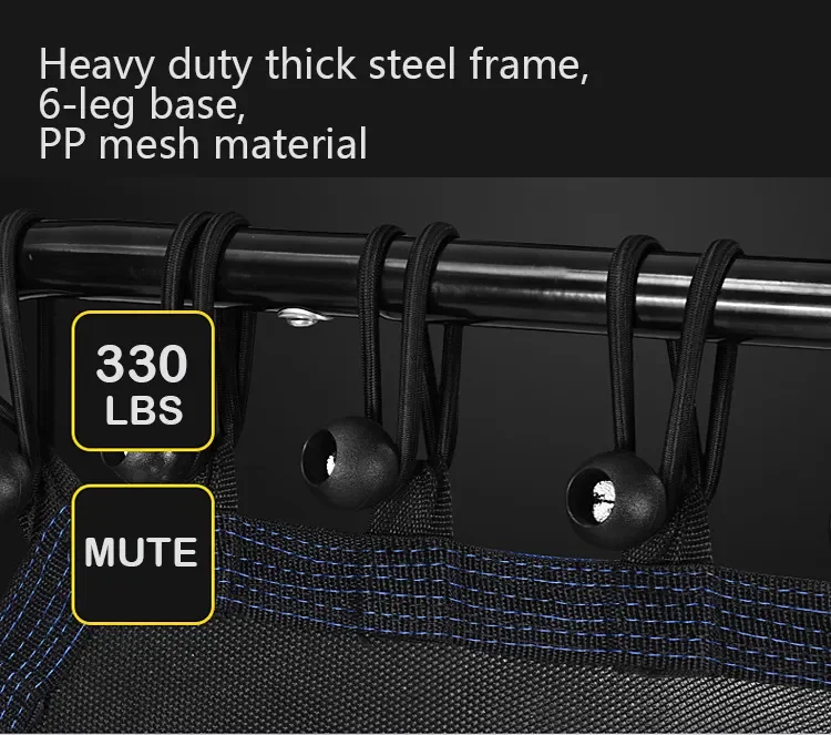 l0092 durable trampoline fitness cheap jumping mini springs gymnastic indoor trampolines-4