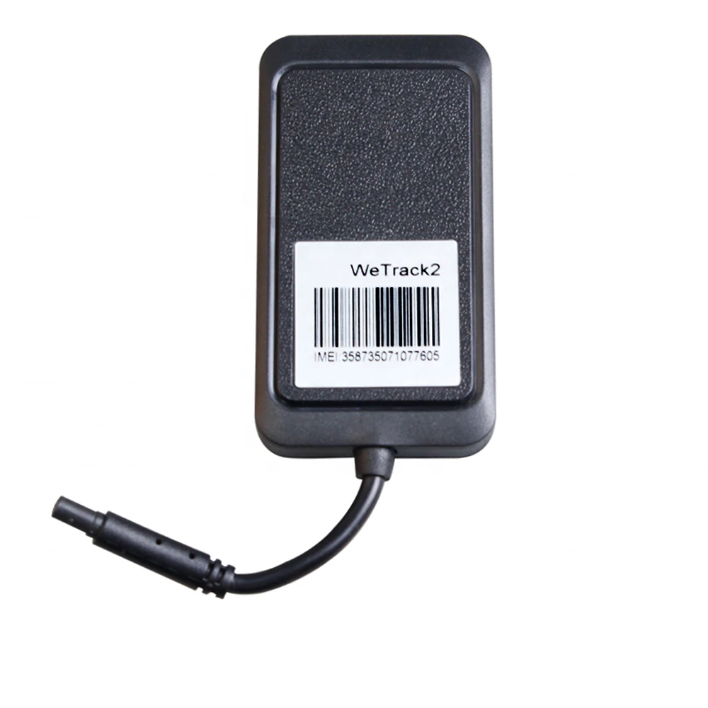 WeTrack2 Remote Cutoff Ati- Theft Vehicle GPS Tracker Wide Voltage 9-90V for Electromobiles Motorcycles Cars Trucks
