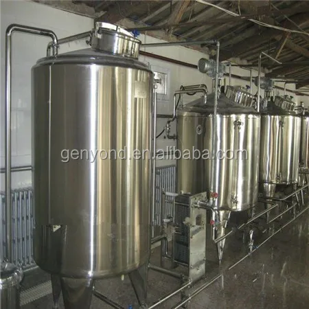 Factory Automatic Plant Base Nuts Soybean Coconut Milk Almond Making Machine Milk Processing Line Uht Milk Production Plant