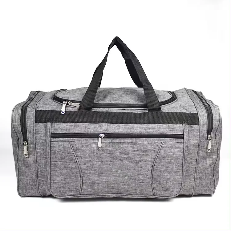 big travel bags for men S-ZONE Duffle Bag Canvas Duffel Bag Carry on Weekender Bag for free airport navigation Nylon Carry On Travel Backpack