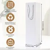 Blanc (carton blanc) ; bouteille individuelle 35x9,5x9cm