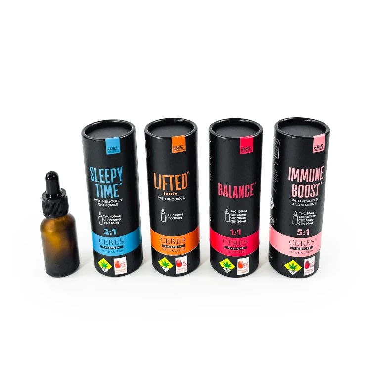 Eco-friendly Custom Cosmetic Cream Tube Paper Packaging Skincare Beauty Bottle Cardboard Reed Diffuser Essential Oil Round Box