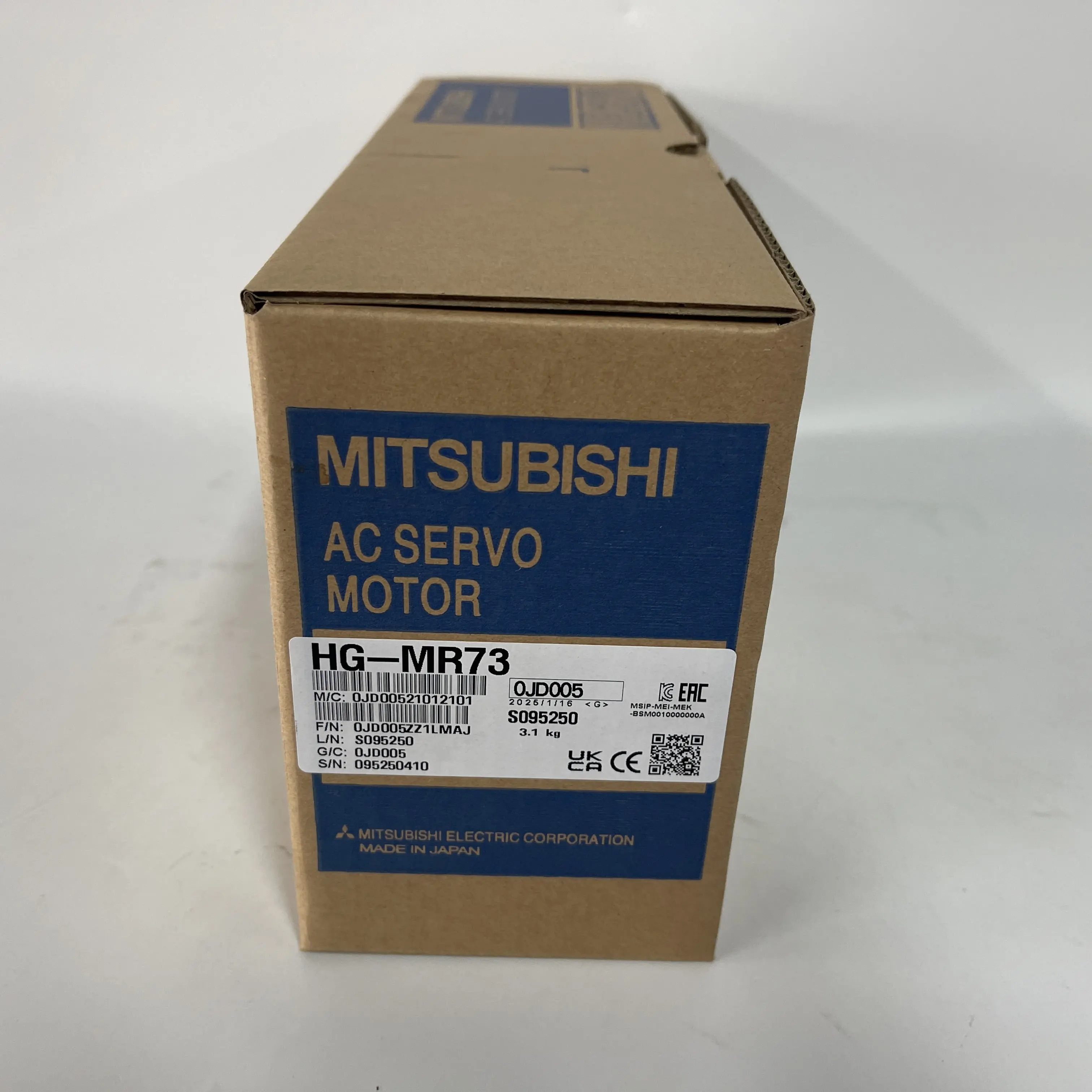 Mitsubishi AC Servo Motor HG-MR73