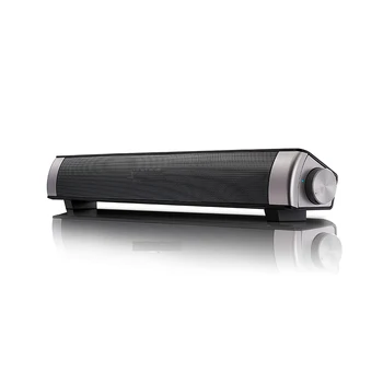 amazon Hot Sale Powerful BT Wireless Perfect Sound Soundbar LP-08 HIFI Mini Soundbar Speaker For Computer PC Tablet TV