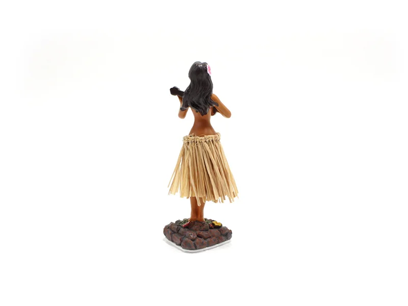 Customized Dashboard Bobbleheads Polyresin Hula Girl,Resin Hula Dancer