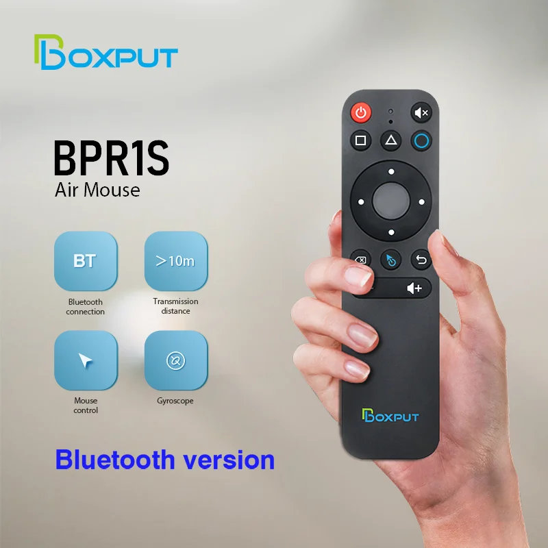 2023 BOXPUT BPR1S Bluetooth 5.0 Remote - All Buttons IR Learning