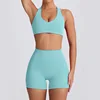 Conjunto de pantalón corto verde