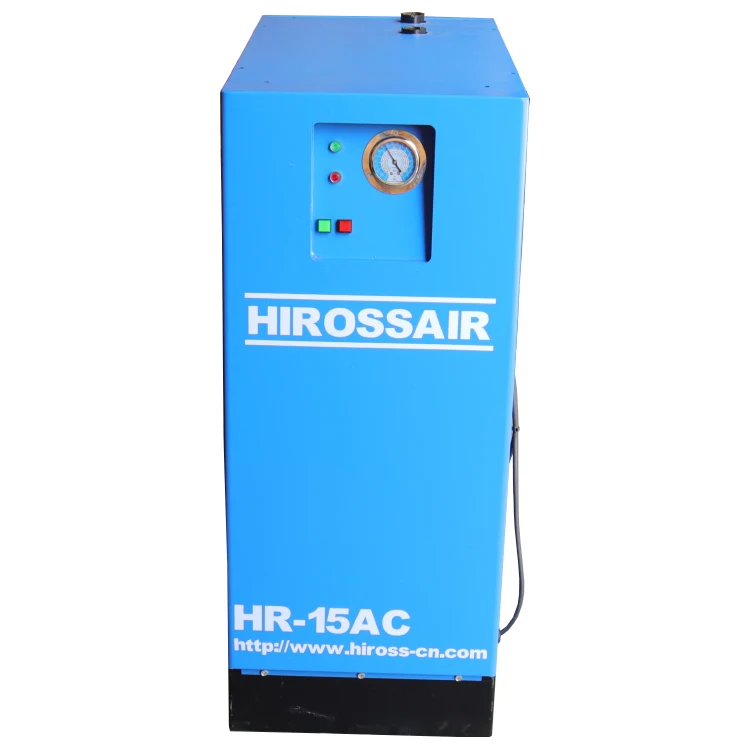 10HP 0.75kw Air Cooling High Efficiency Industrial Refrigerated Compressed Air Dryer