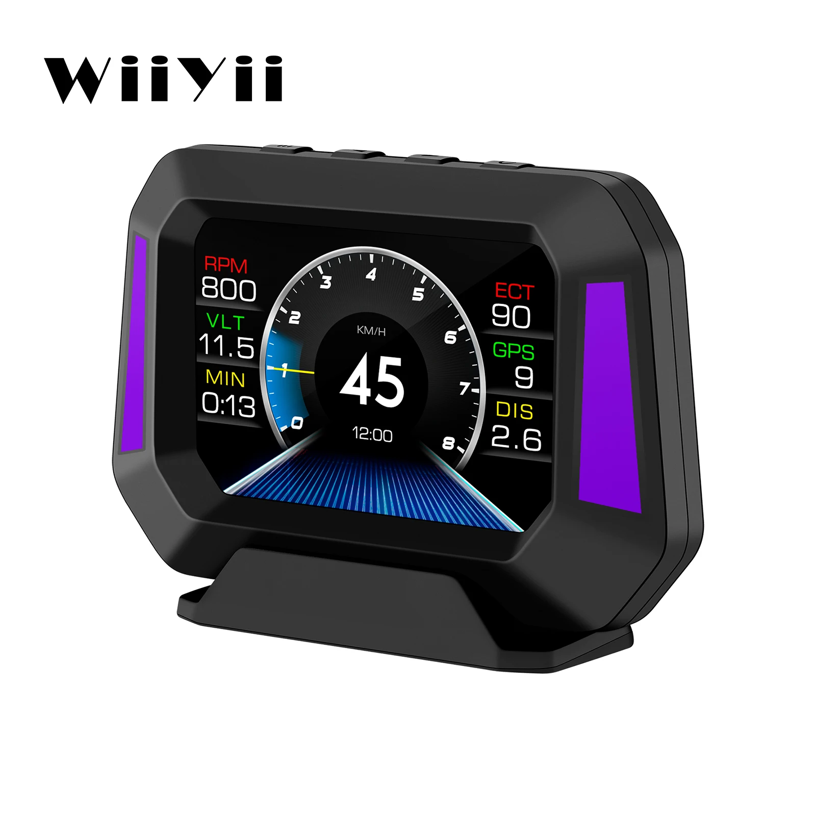 P21 HUD Head up Display Car Tester on Board Computer Clock Slope Meter GPS Speedometer OBD2 Diagnostic Tools