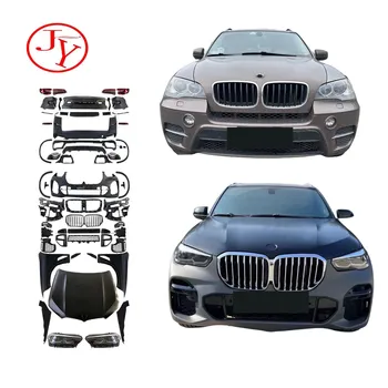 Hot selling product suitable for BMW X5E70 upgraded version X5G05 front and rear bumper LED headlights 2008-2023 grille mesh
