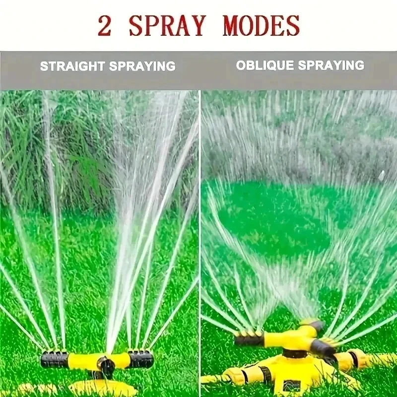 360 Degrees Automatic Rotation Garden Sprinklers Courtyard Lawn Large Area Coverage Sprinkler Irrigation Water Gardening Tools