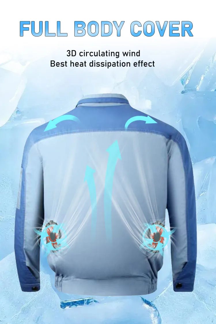 Ragioe Wholesale Outdoor Worker Sun Protection Cooling Jacket With